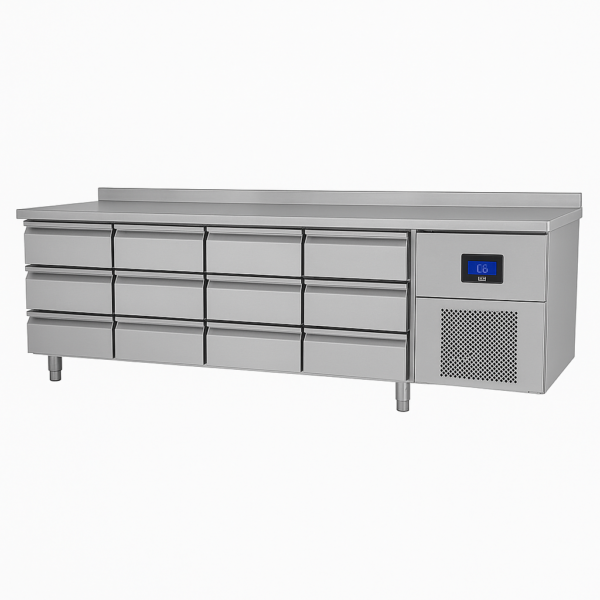 12 Çekmece Yatay Tip Buzdolabı