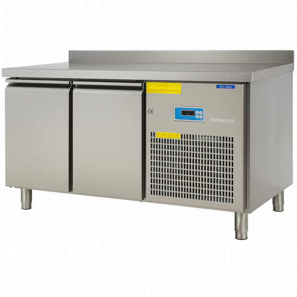 4 İnoks Kapı Buzdolabı Soğuk Servis Bankosu