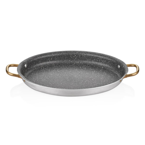Alu Granit Oval Omlet Tava