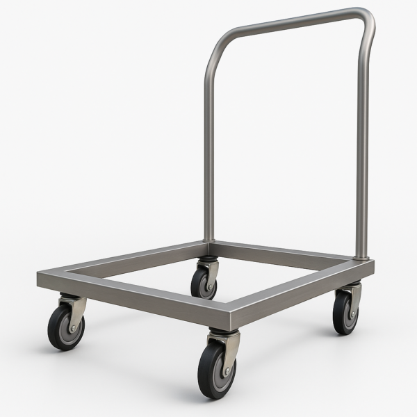 Basket Taşıma Arabası Kulplu 606085