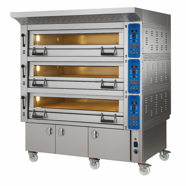 Çok Amaçlı Fırın Mayalama Kabınlı Mt800 3 Katlı