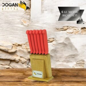 6'Parça Meyve Bıçak Seti