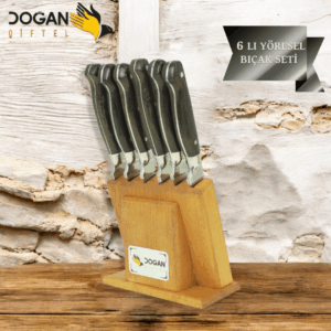 6'Parça Yöresel Meyve Bıçak Seti