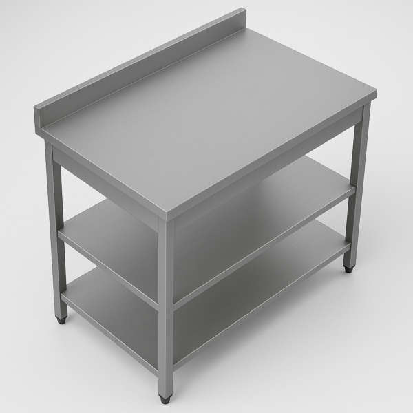 Demonte Çalışma Tezgahları Alt ve Orta Raflı