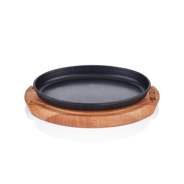 Döküm Demir Oval Fajita + Nihale