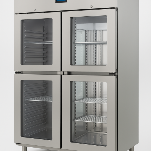 Dört Yarım Cam Kapılı Buzdolabı K Tip