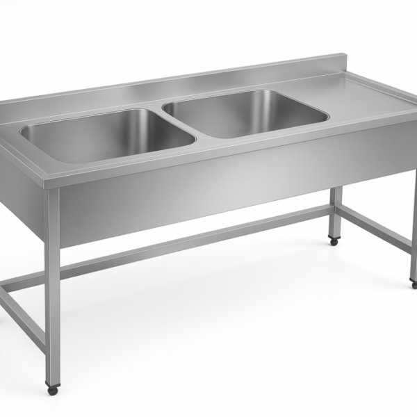 Evyeli Tezgah İkili Alt Tablasız