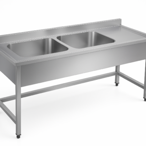 Evyeli Tezgah İkili Alt Tablasız