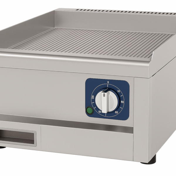 Grill Plate Set Üstü 600 Seri Oluklu Elektrikli 40x60x26