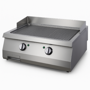 Grill Plate Set Üstü 700 Seri Elektrikli Oluklu 80x70x30