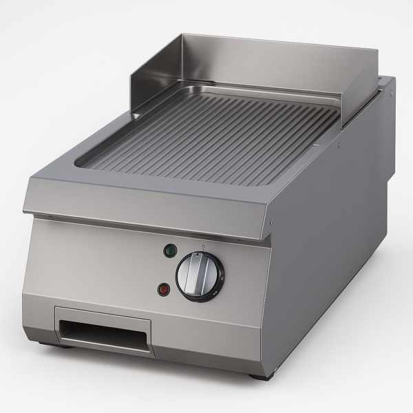 Grill Plate Set Üstü 700 Seri Oluklu Elektrikli 40x70x30