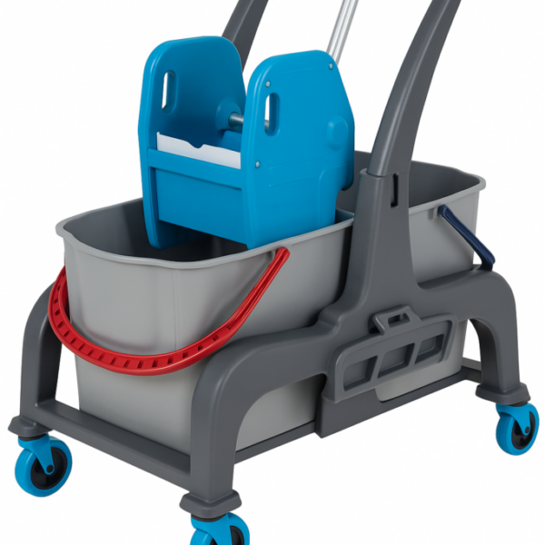 Jet Temizlik Seti Çift Kovalı & Presli