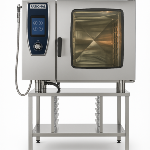 Konveksiyonlu Kombi Fırın Elektrikli 10xGN 21 Kızaklı