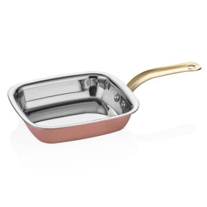 MM Bakır Mini Kare Tava