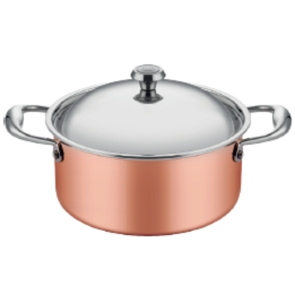 Multi Metal Bakır İndüksiyon Derin Tencere