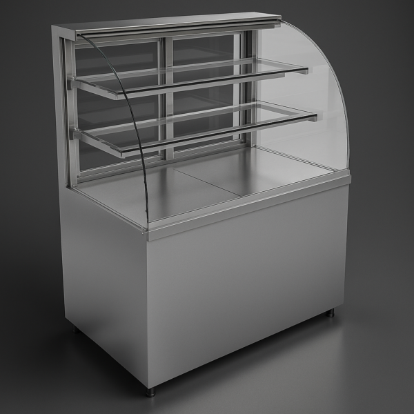 Nötr Bombe Camlı Teşhir Dolabı