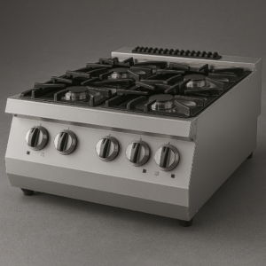 Ocak Set Üstü 700 Seri Gazlı Dörtlü 80x70x30 (L)-4X6 Kw