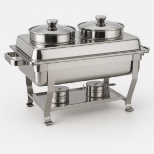 Öztiryakiler Çorbalık – İkili, W/S Ayaklı Chafing Dish
