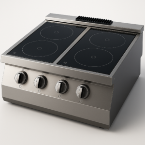 Seran Cam Ocak Set Üstü 900 Seri Elektrikli 80x90x30