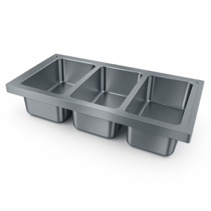 Sıcak Servis Arabası Üst Tabla