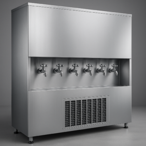 Soğuk Su Sebili Paslanmaz Gövde-İç Hazne 500 Lt 5 Musluk…