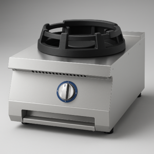 Wok Ocak Set Üstü 700 Seri Tekli Gazlı 40x70x30-14 Kw