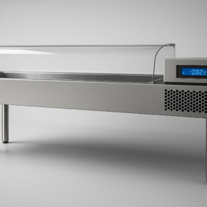 Yüksek Pleksiglass Kapaklı Pizza Hazırlık Ünitesi